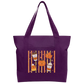 Fall Time Cotton Tote Bag