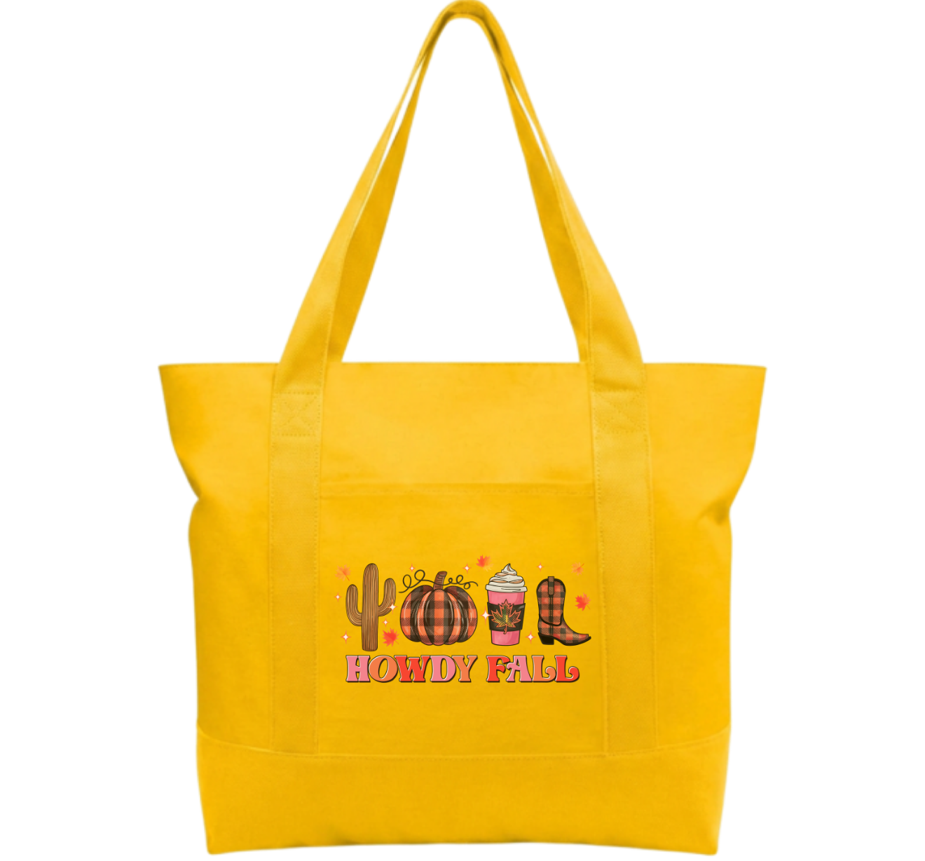 Howdy Cotton Tote Bag