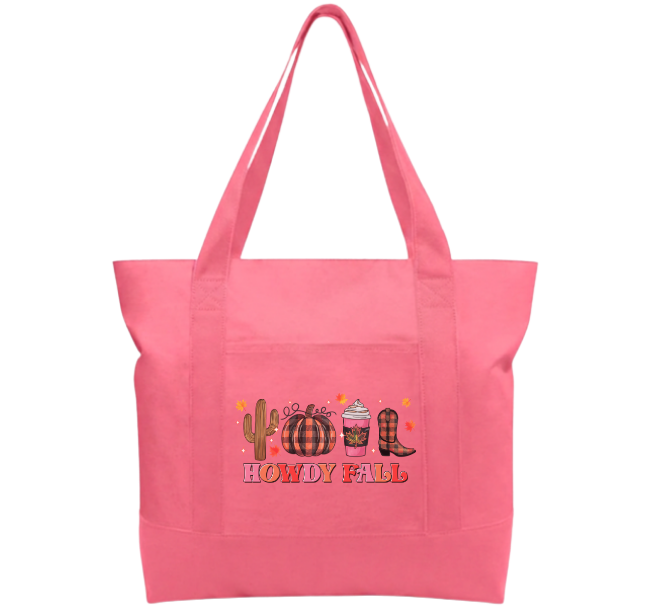 Howdy Cotton Tote Bag