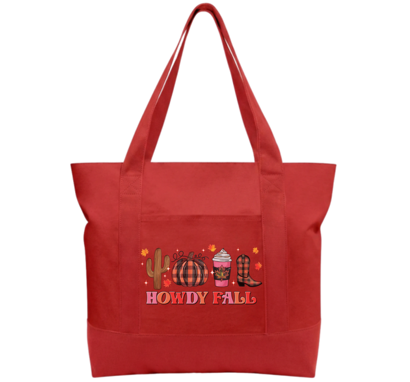 Howdy Cotton Tote Bag