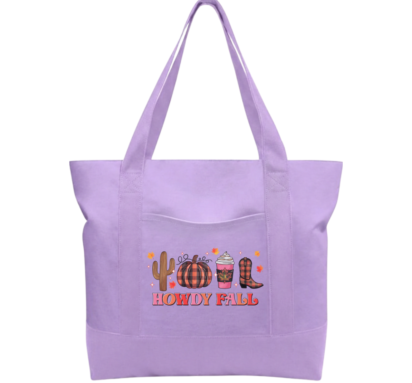 Howdy Cotton Tote Bag