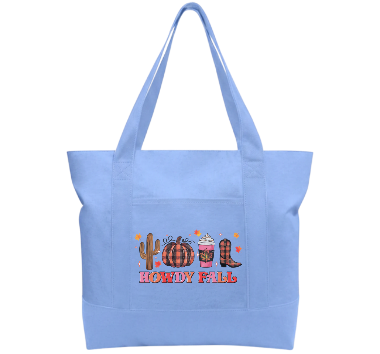 Howdy Cotton Tote Bag