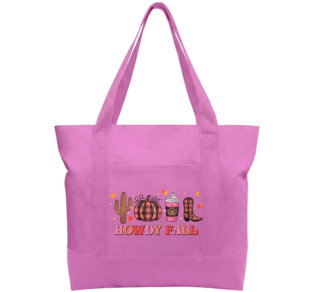 Howdy Cotton Tote Bag