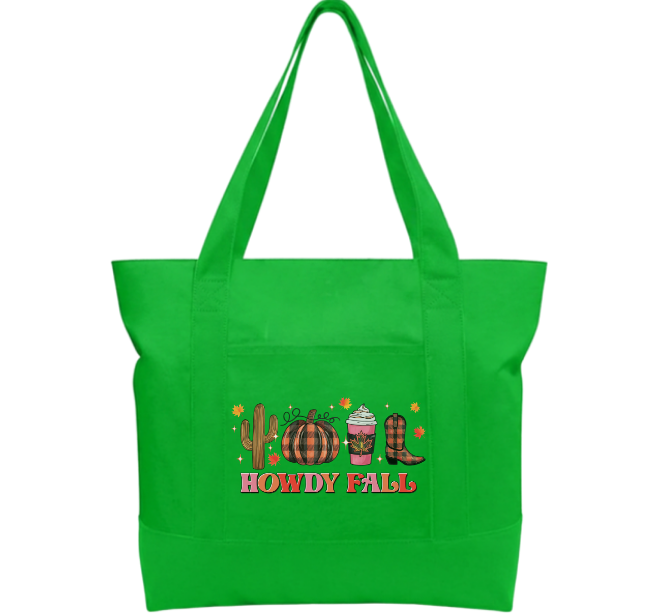 Howdy Cotton Tote Bag