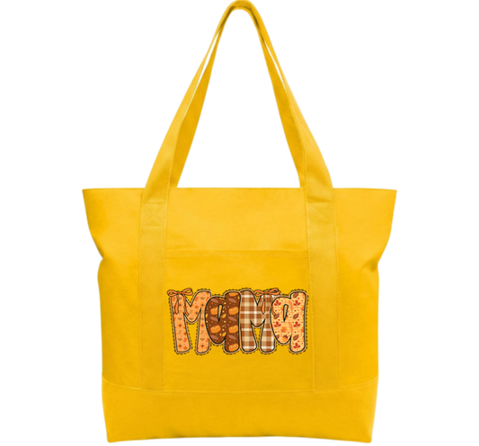 Mama Cotton Tote Bag