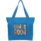 God is Good Cotton Tote Bag