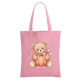 Teddy Pumpkin Cotton Tote Bag