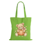 Teddy Pumpkin Cotton Tote Bag