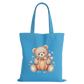Teddy Pumpkin Cotton Tote Bag