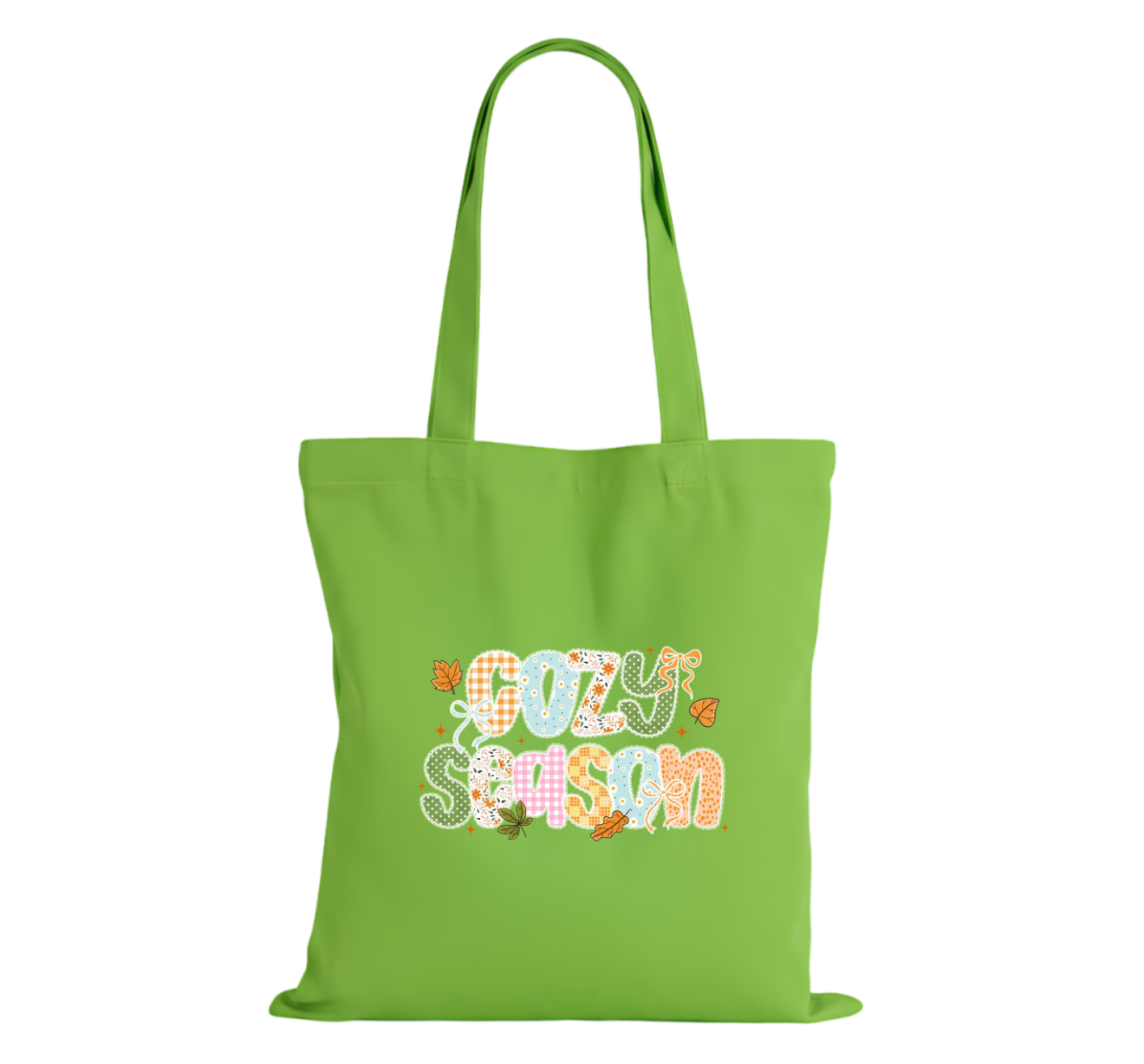 Cozy Season Cotton Tote Bag