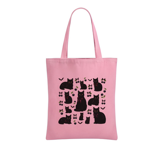 Cats Cotton Tote Bag