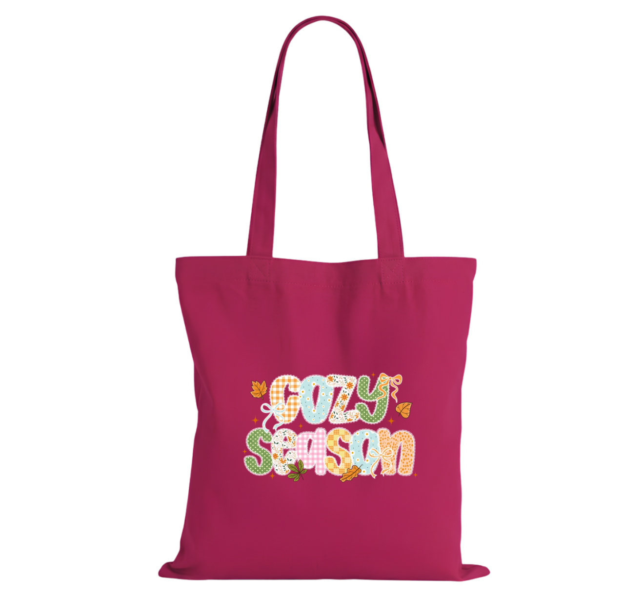 Cozy Season Cotton Tote Bag