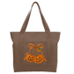 Orange bow Cotton Tote Bag