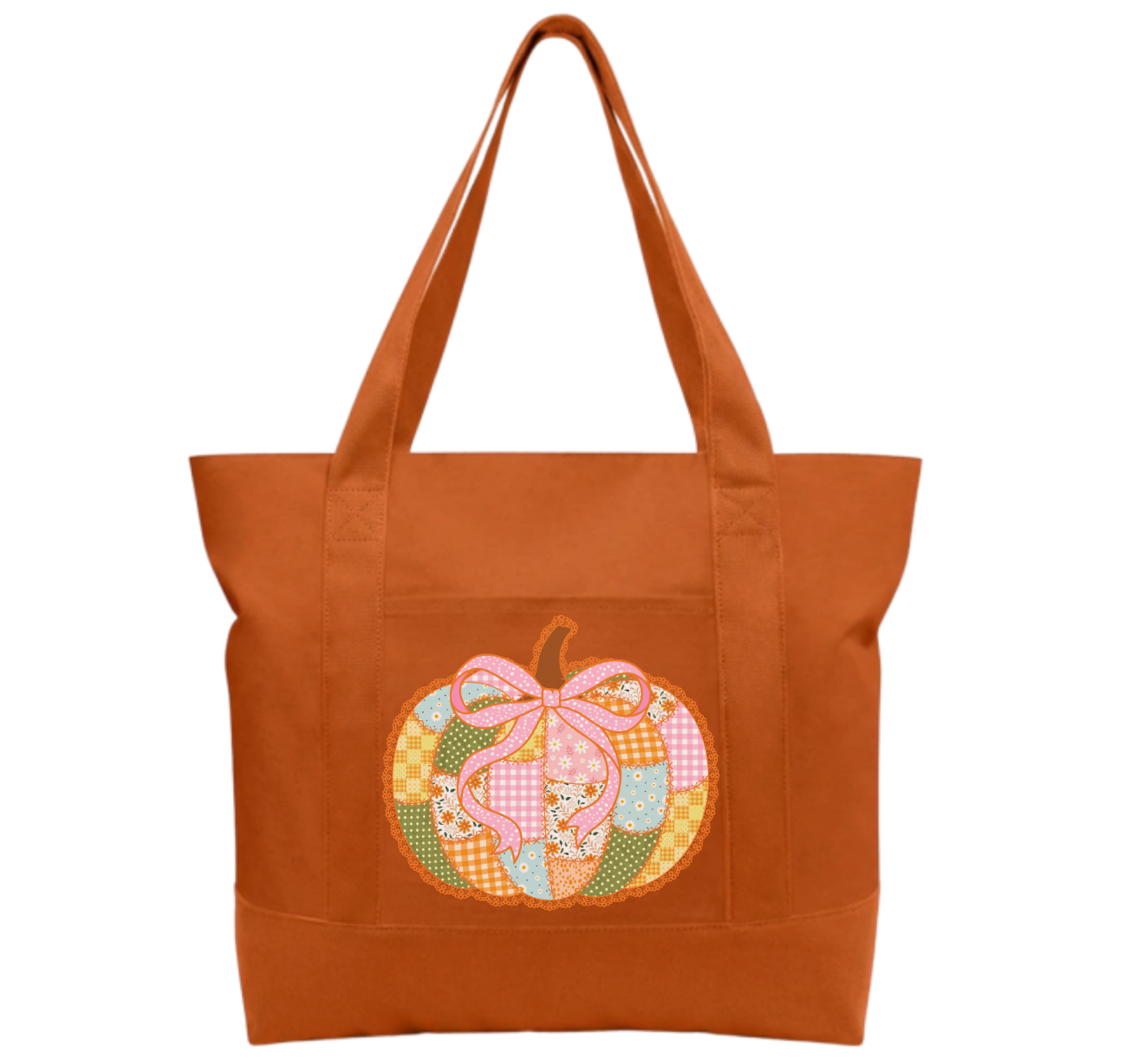 Pumpkin Cotton Tote Bag