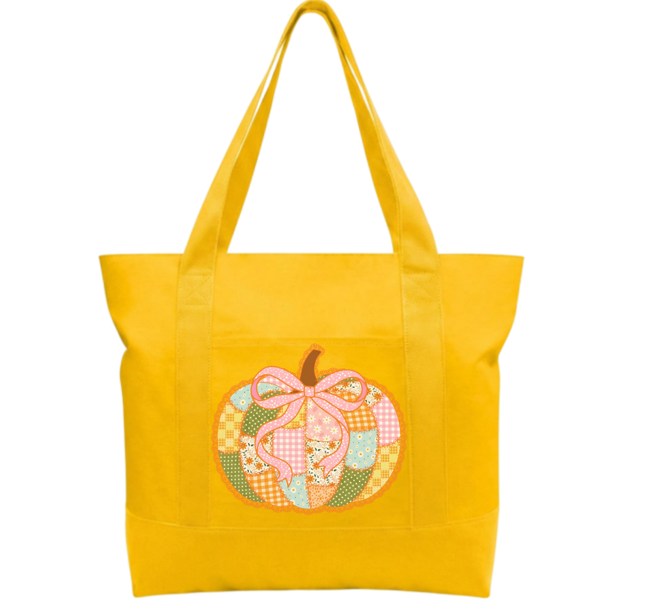 Pumpkin Cotton Tote Bag