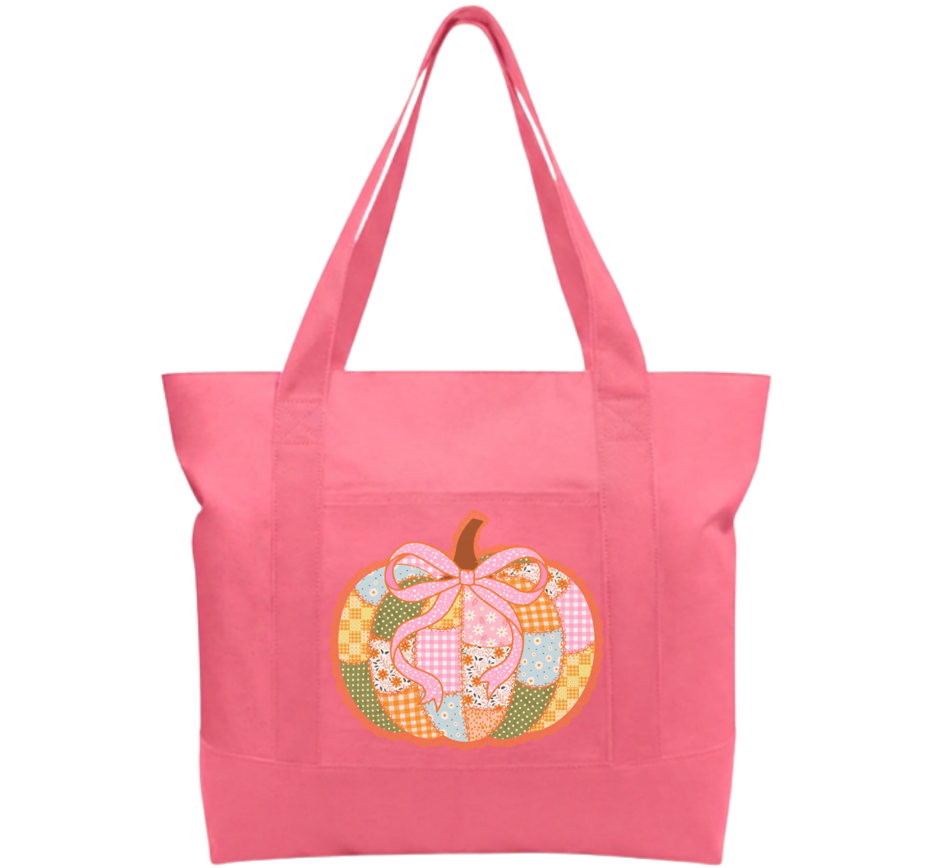 Pumpkin Cotton Tote Bag
