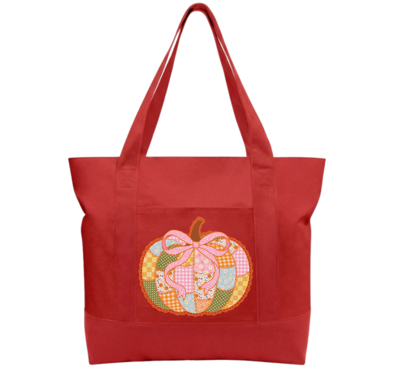 Pumpkin Cotton Tote Bag