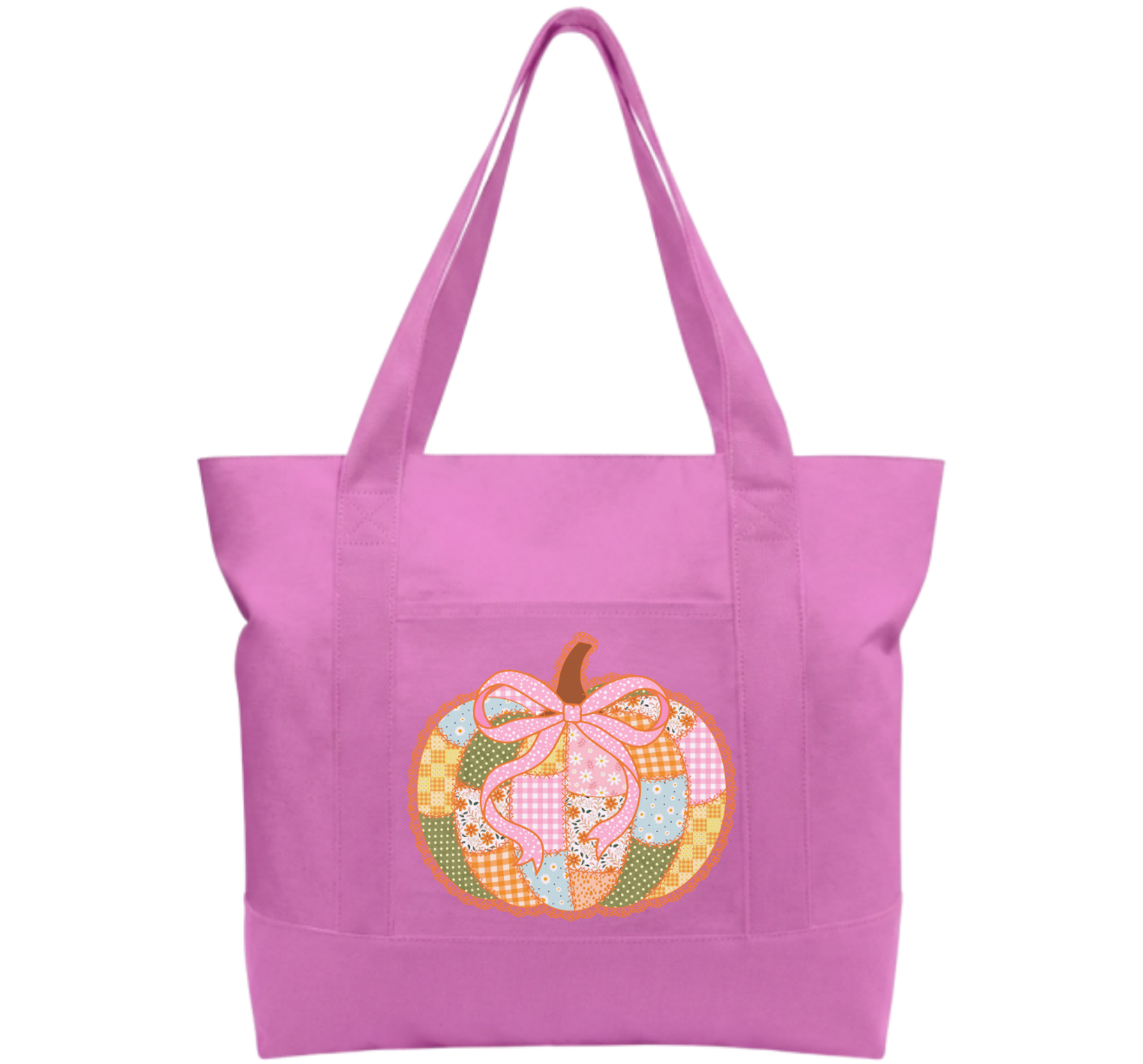 Pumpkin Cotton Tote Bag