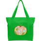 Pumpkin Cotton Tote Bag