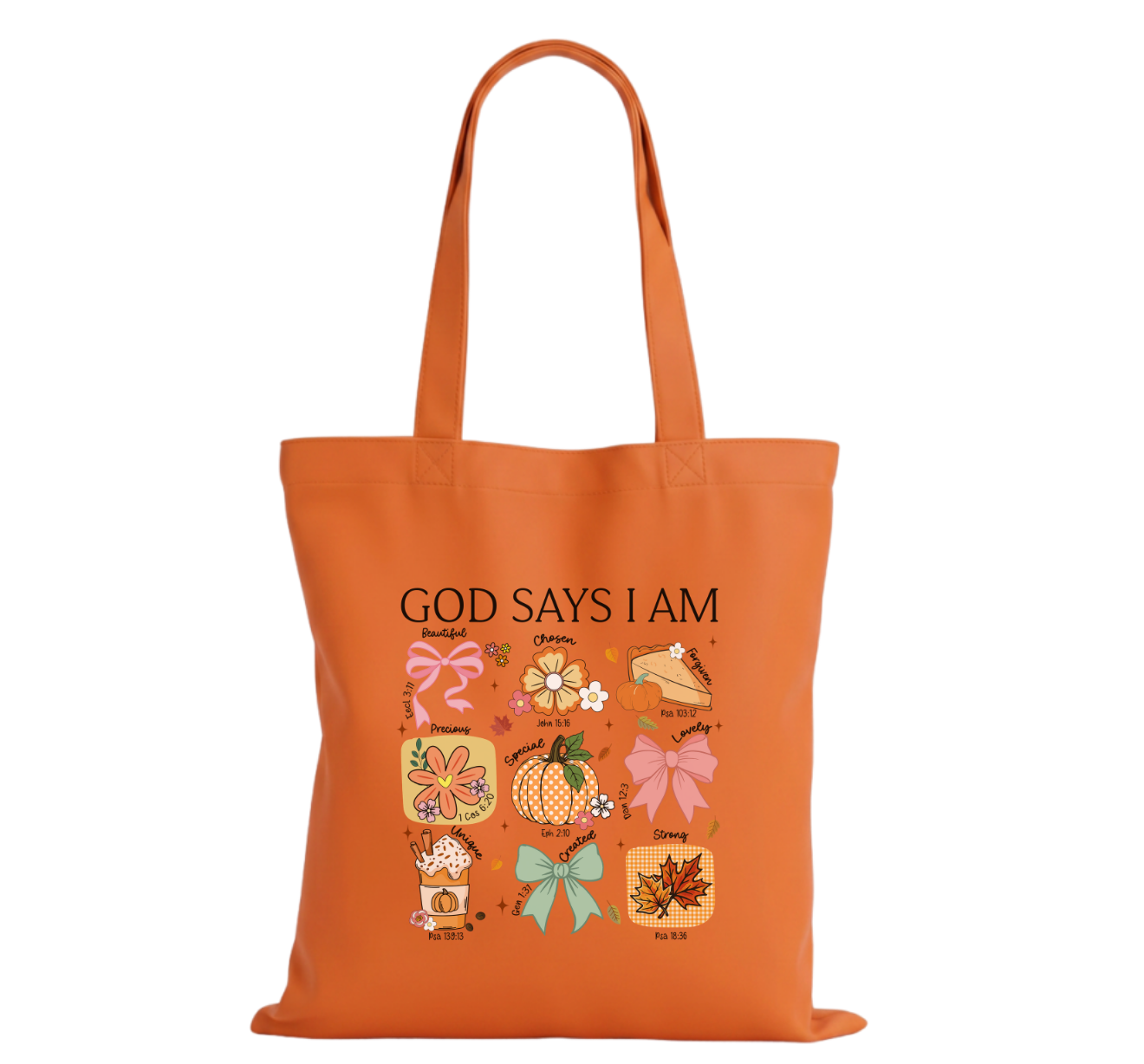 God Says Cotton Tote Bag