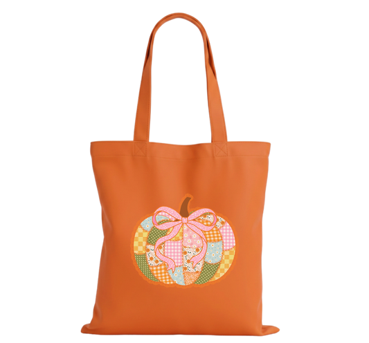 Pumpkin Cotton Tote Bag