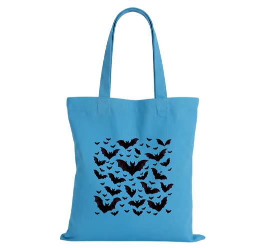 Bats Cotton Tote Bag