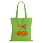 Orange Bow Cotton Tote Bag
