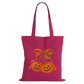 Orange Bow Cotton Tote Bag