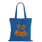Orange Bow Cotton Tote Bag