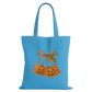 Orange Bow Cotton Tote Bag