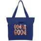 God is Good Cotton Tote Bag