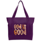 God is Good Cotton Tote Bag