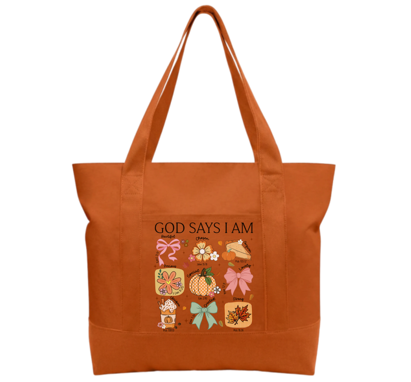 God is Good Cotton Tote Bag