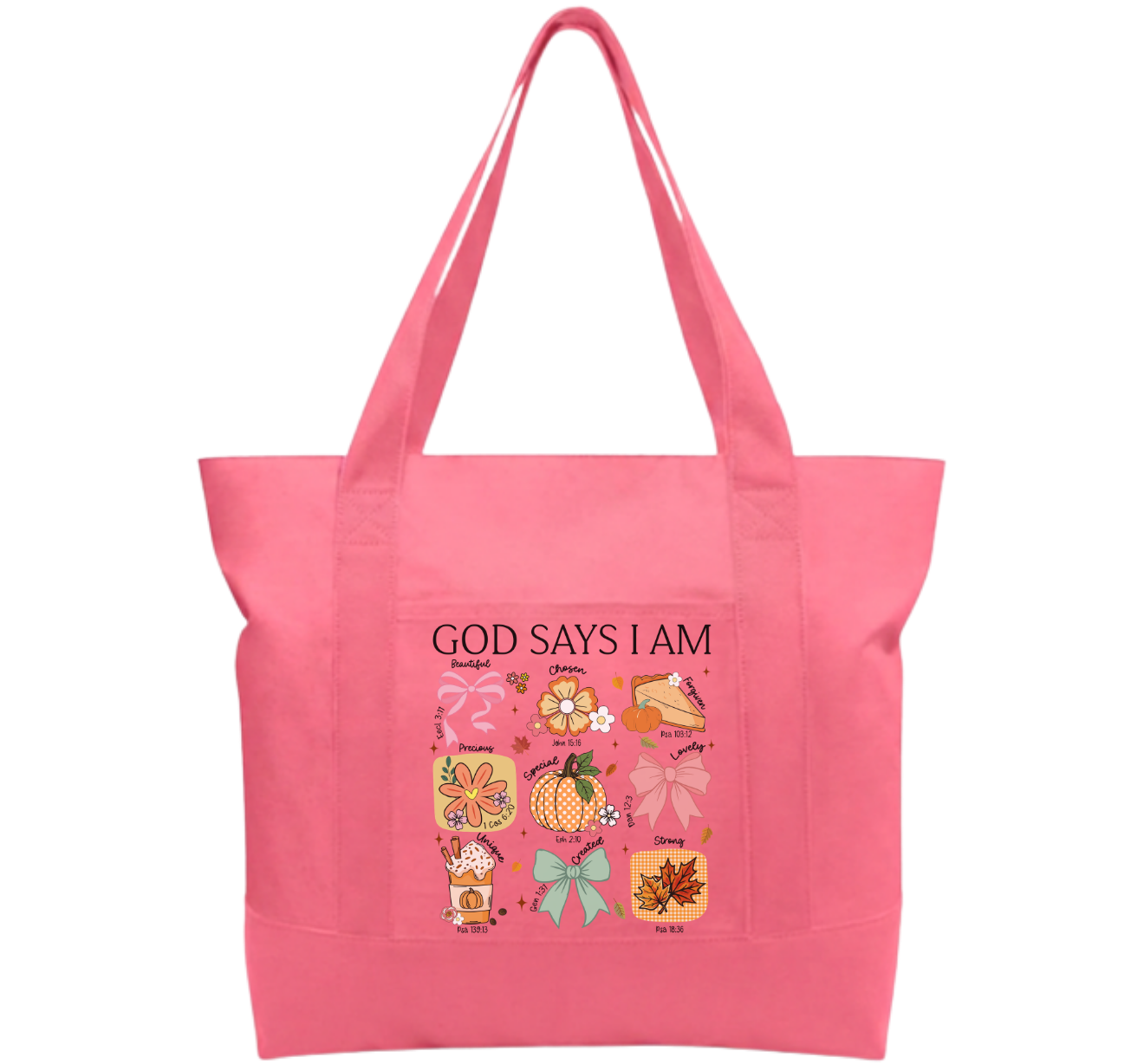 God is Good Cotton Tote Bag