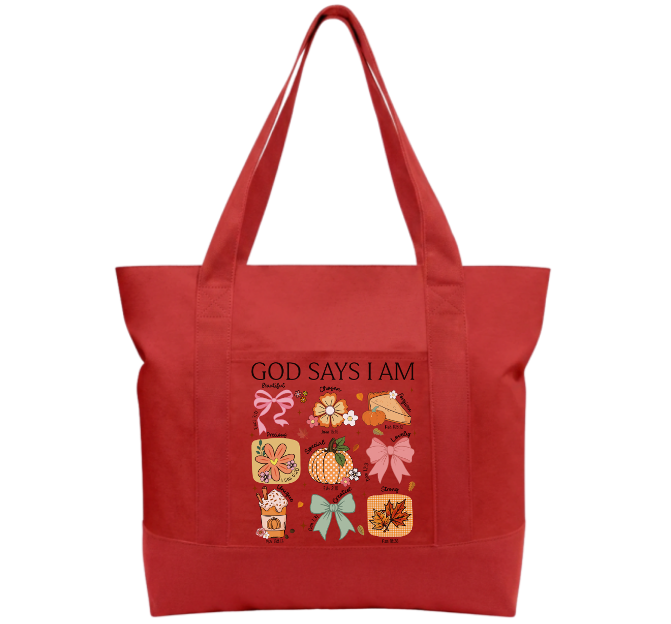God is Good Cotton Tote Bag