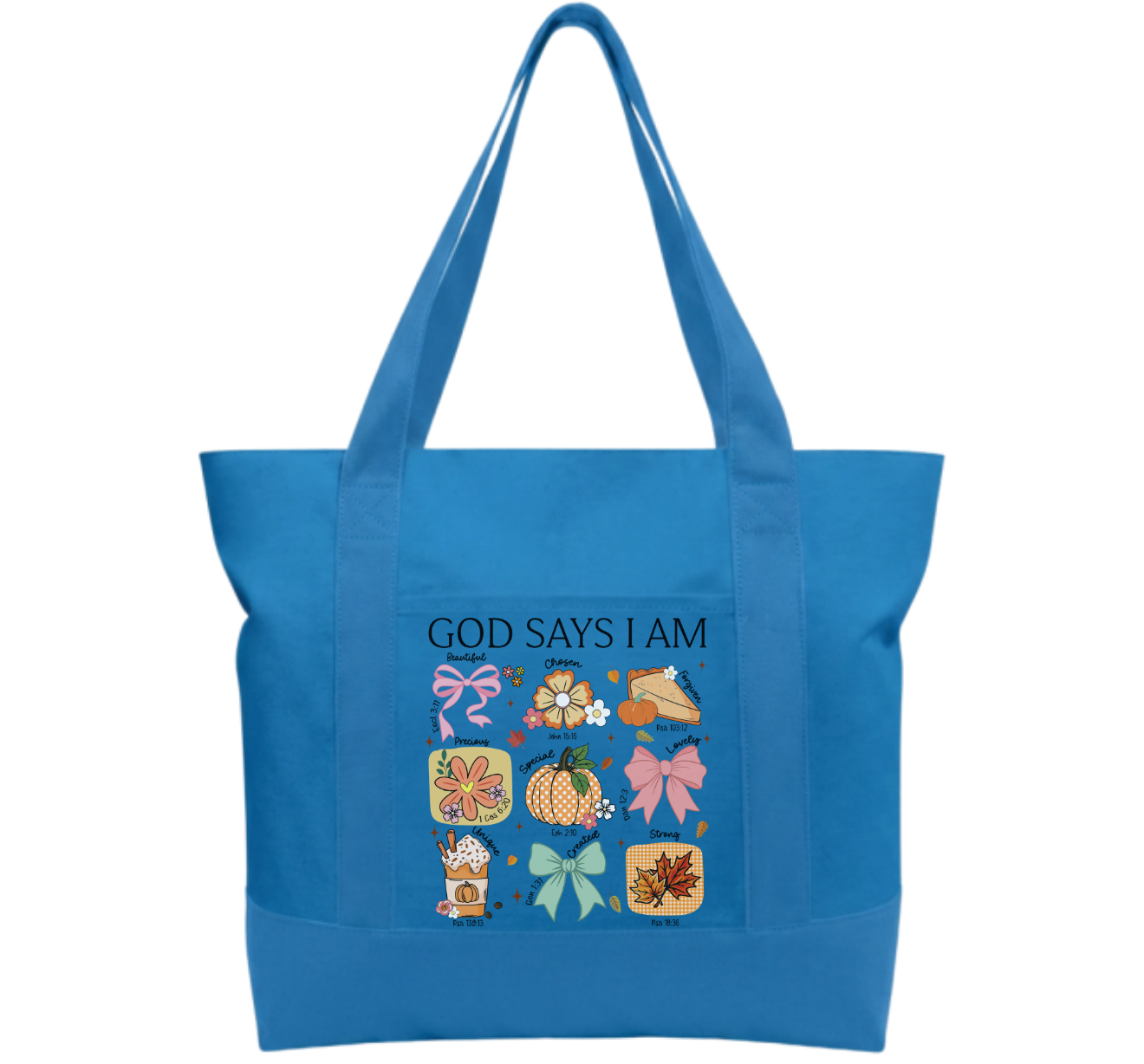 God is Good Cotton Tote Bag