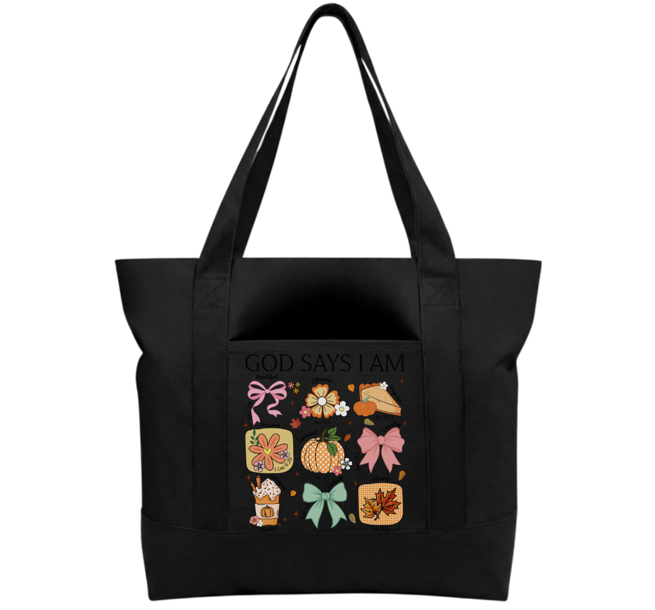 God is Good Cotton Tote Bag