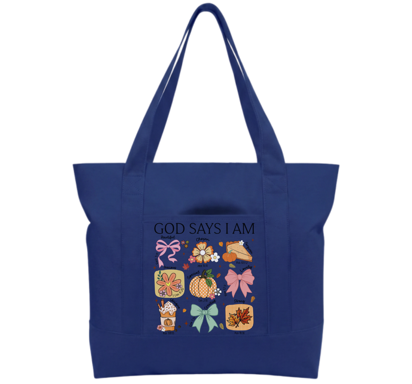 God is Good Cotton Tote Bag