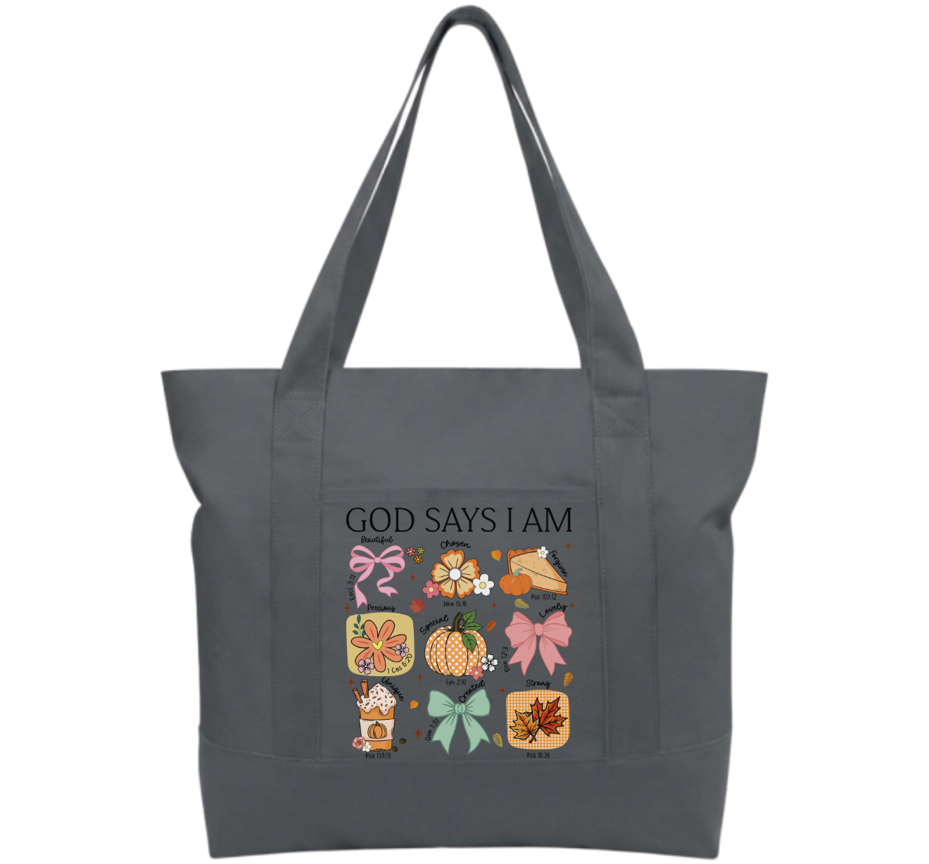 God is Good Cotton Tote Bag
