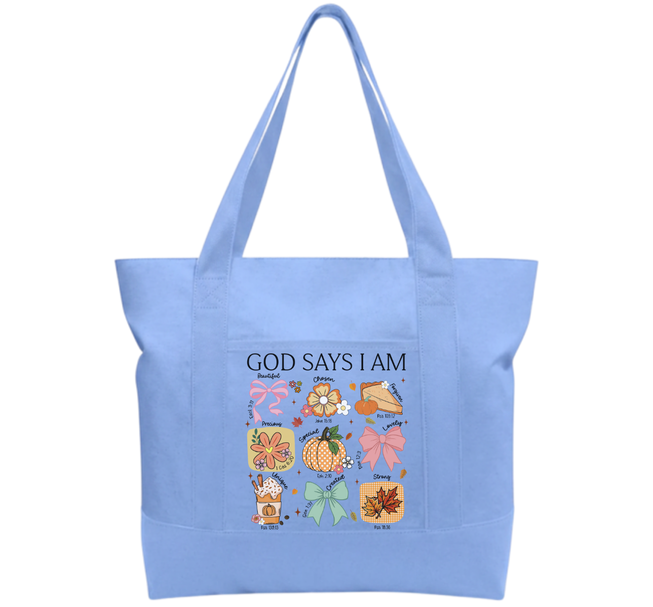 God is Good Cotton Tote Bag