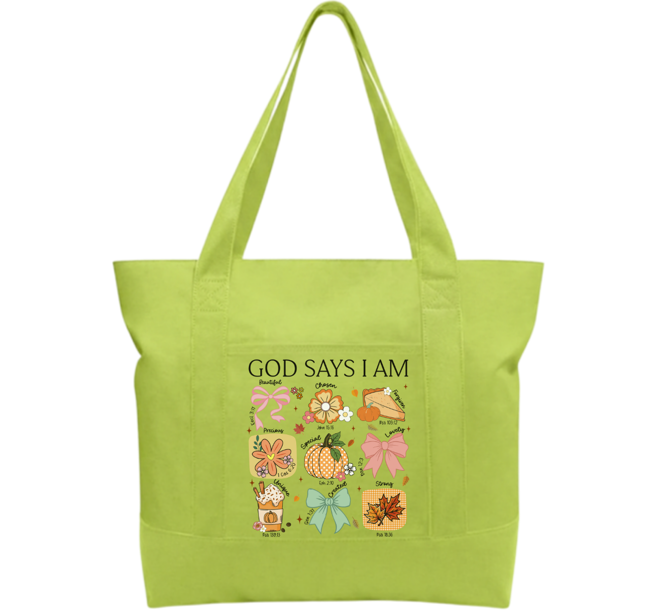 God is Good Cotton Tote Bag