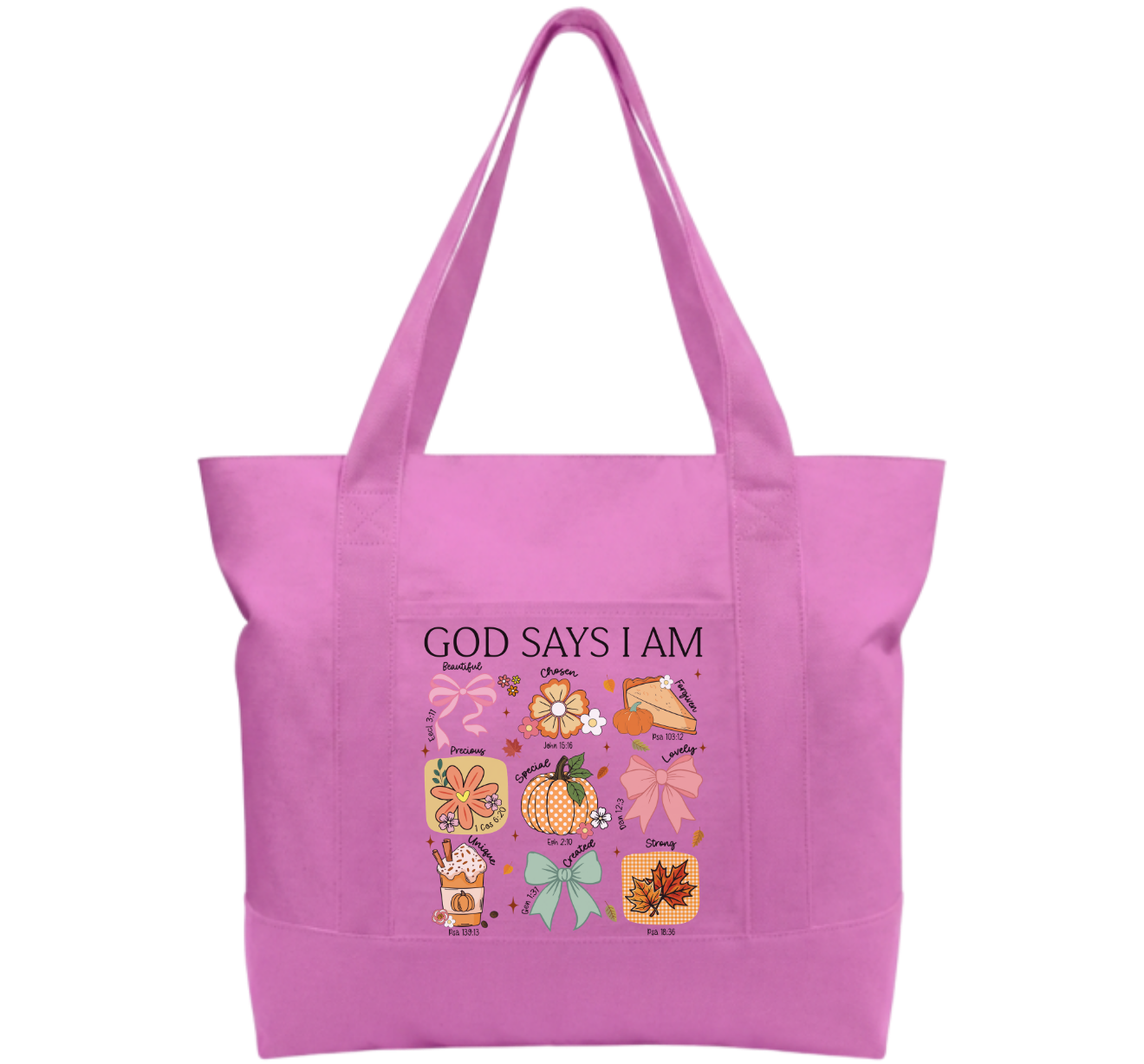 God is Good Cotton Tote Bag