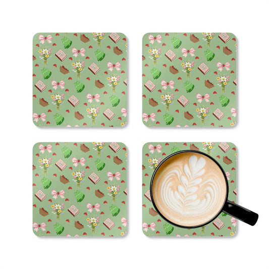 Cottage frog Coasters (2)