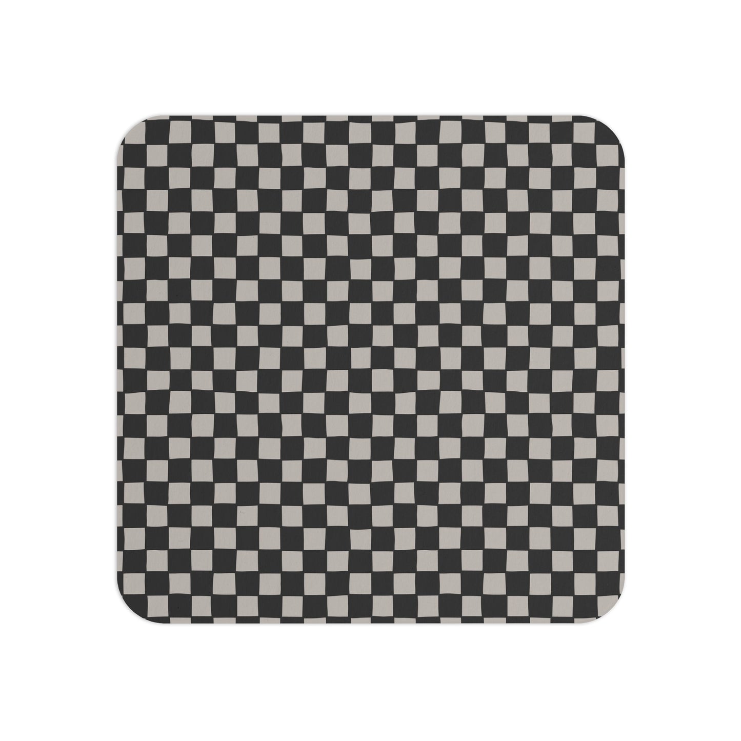 Checker coasters (2)