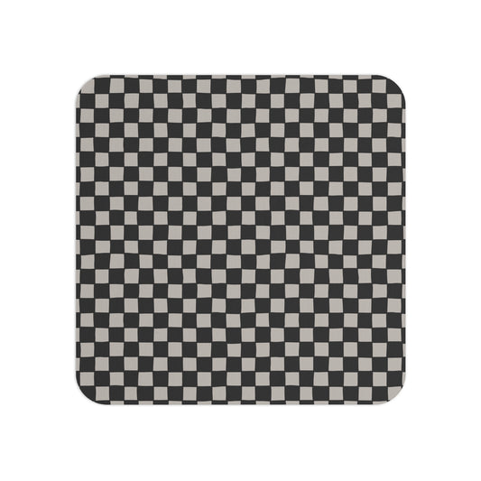Checker coasters (2)
