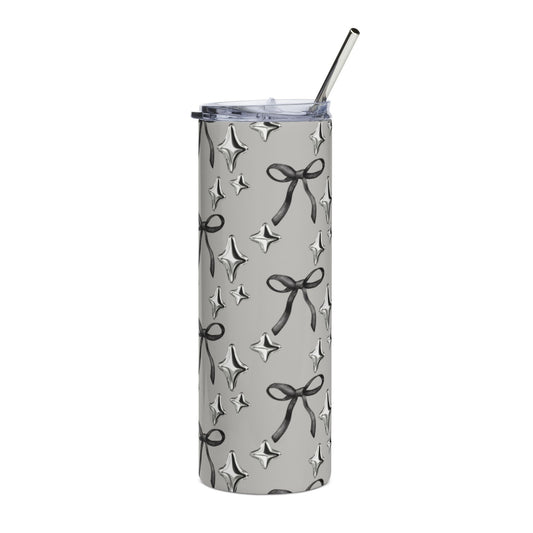 Metallic + free straw topper