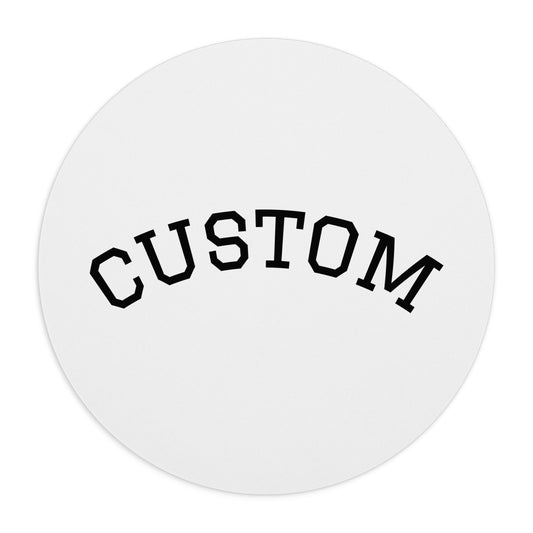 Custom mouse pads