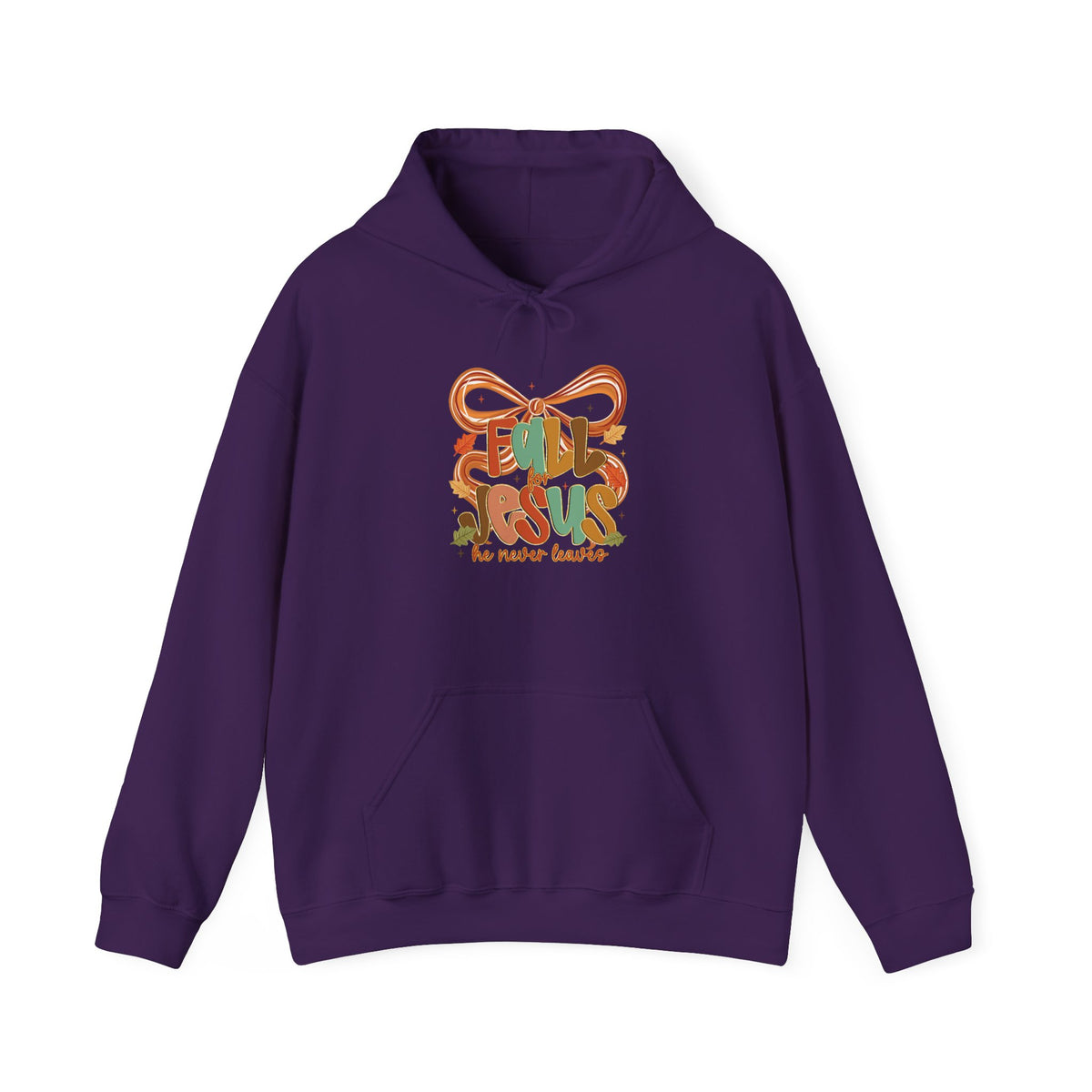 Fall for JESUS hooded sweatshirt