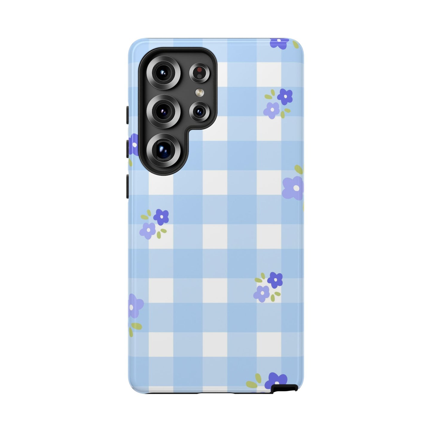 Blue Flower Samsung Case