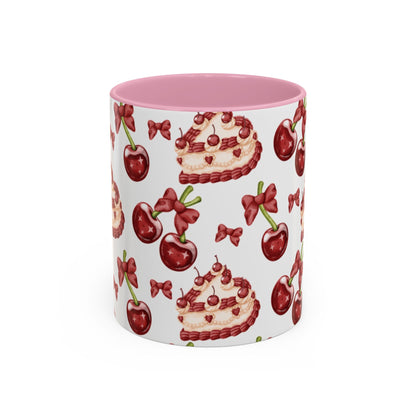 Cherry cake mug